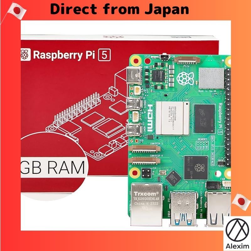 [Direct from Japan]Yahboom Raspberry Pi 5 Developer Kit 8GB RAM ...