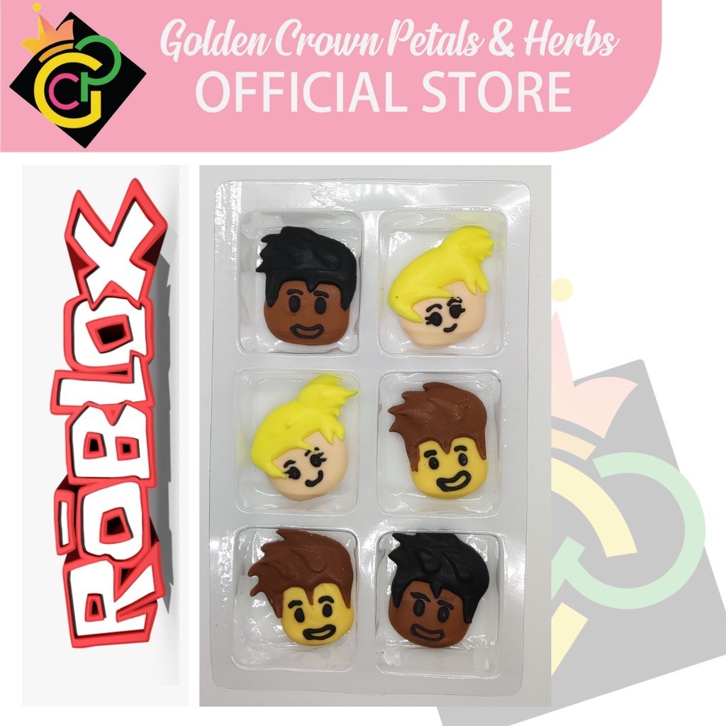 Roblox Face | Most Requested 6pcs characters ROYAL ICING Edible Cake ...