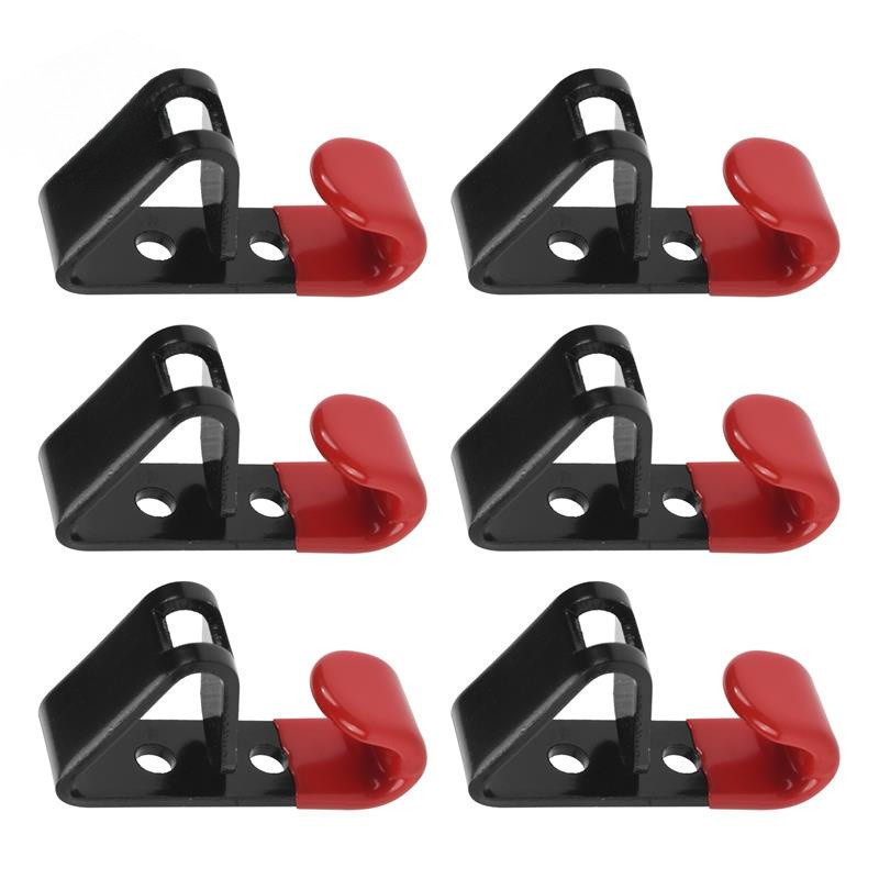 6Pcs Tire Wheel Rim Hub Hanging Metal Hook Holder Shop Display Stand ...