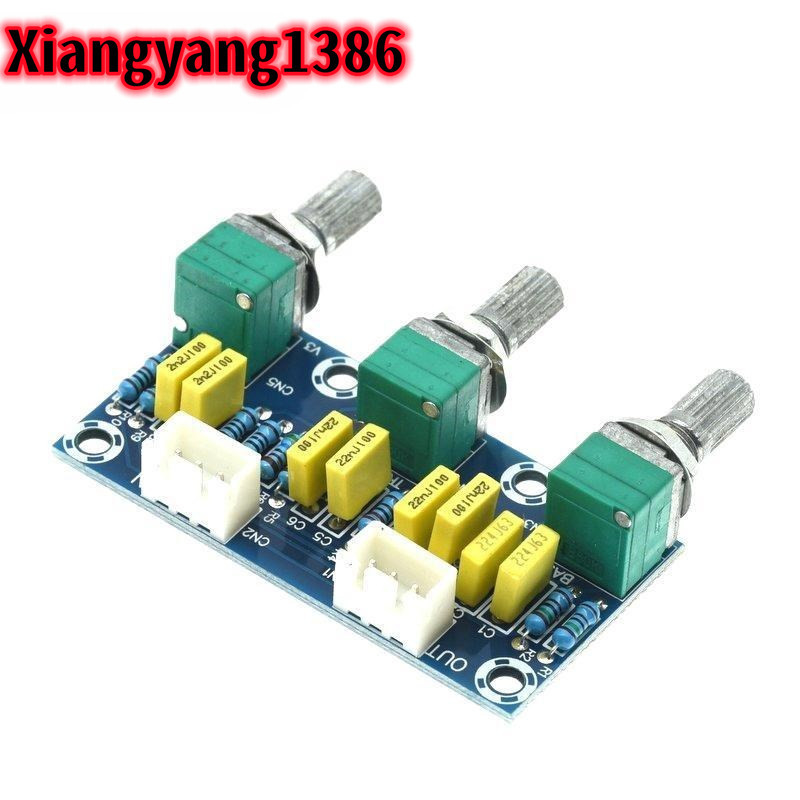 XH-M802 Passive Tone Board Amplifier Preamp Power Module Low High Sound ...