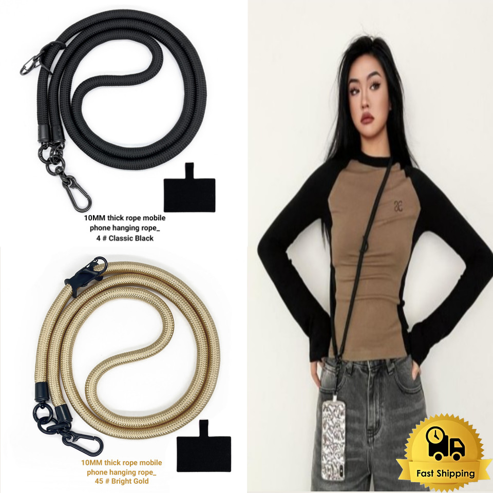 Phone Lanyard Crossbody Sling Long Strap Rope Cell Phone Accessories ...