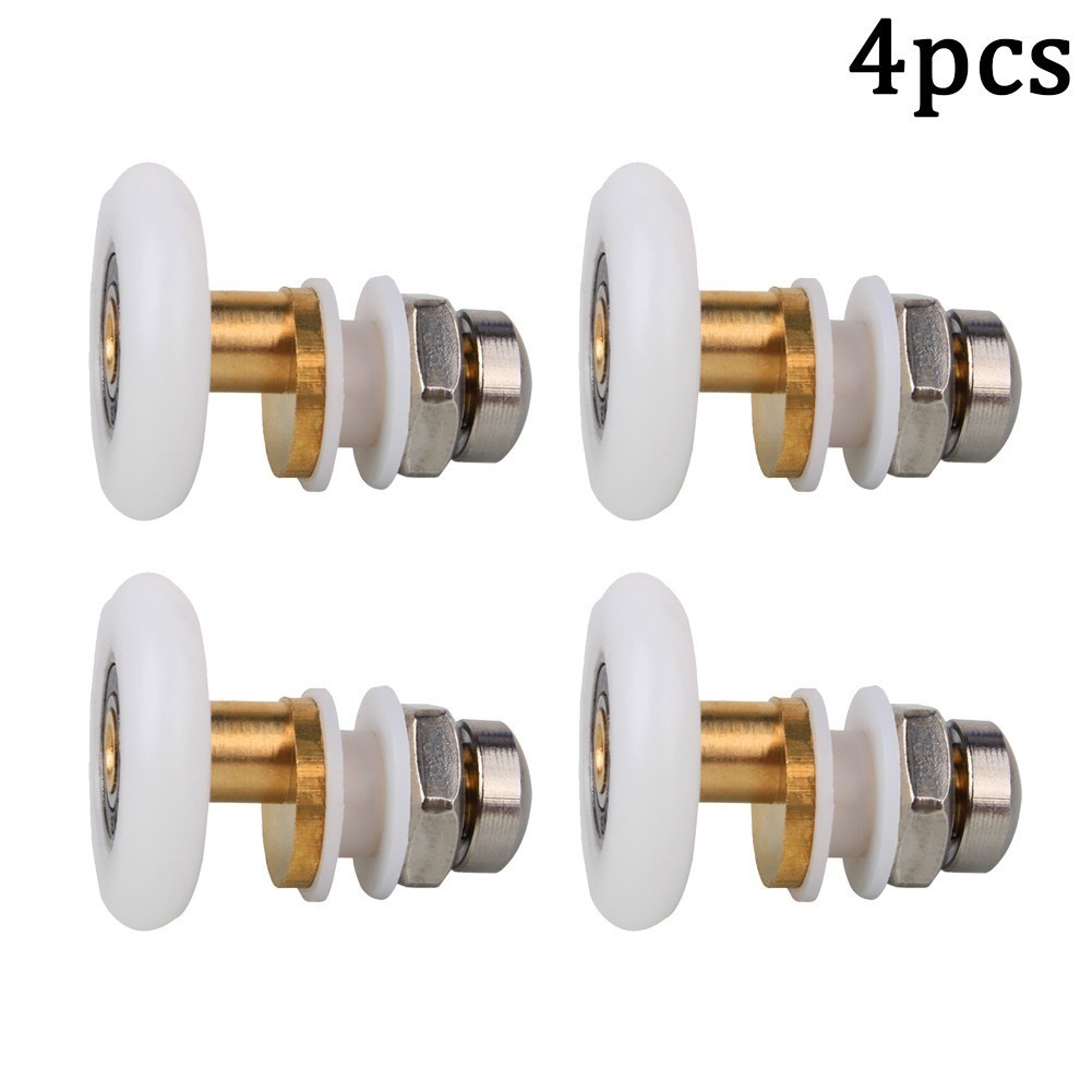 Ggg 0523 Crazyspe My 4pcs Shower Room Pulley Bathroom Sliding Glass Door Wheels Nylon Copper 5057