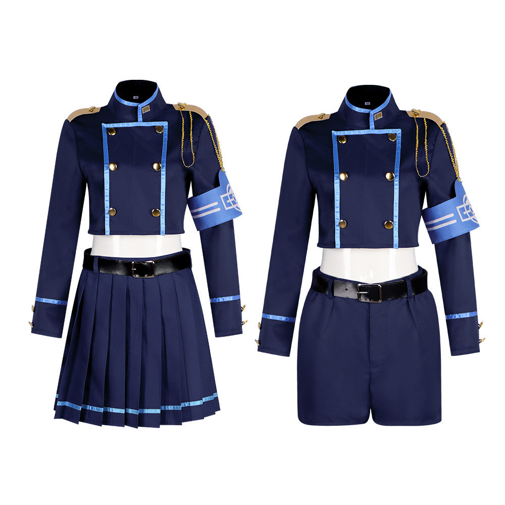 Blue Archive The Animation Highlander Railroad School Twins dress