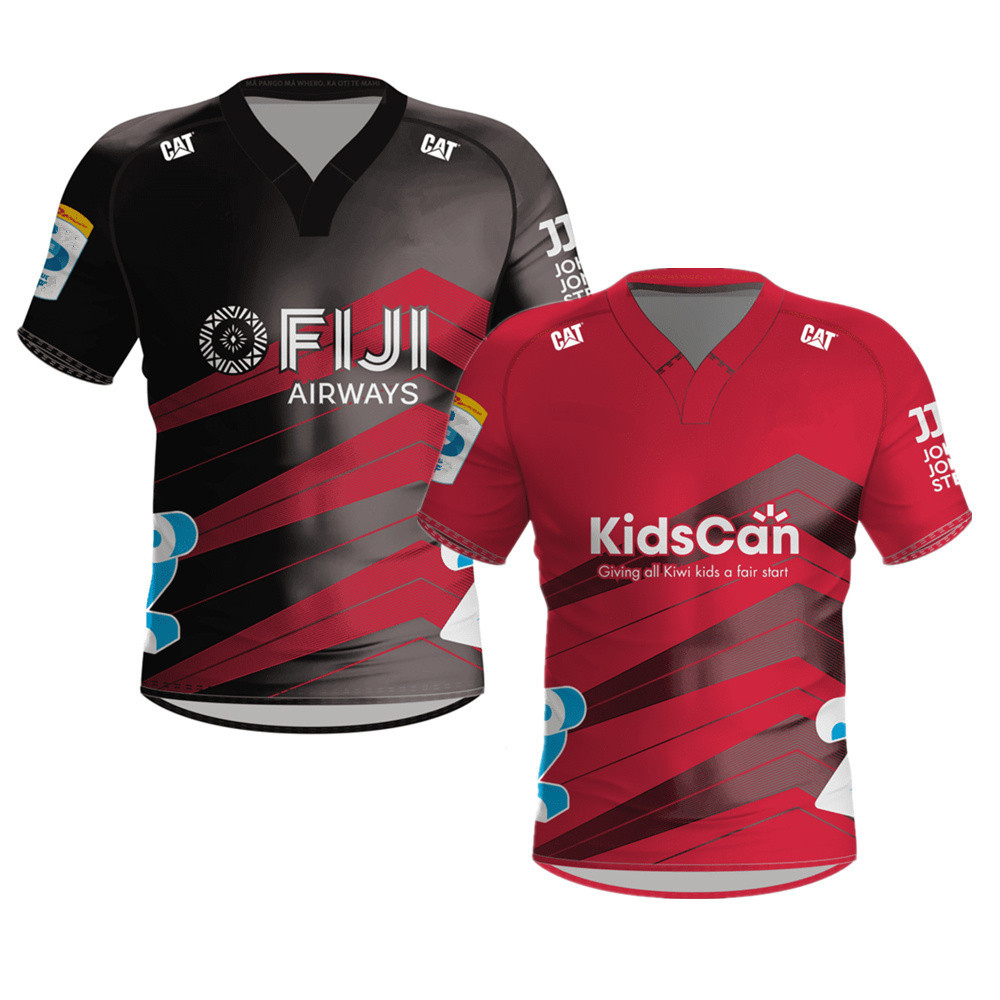 2024 Crusaders Home away Jerseys rugby shirt New Zealand Crusader super ...