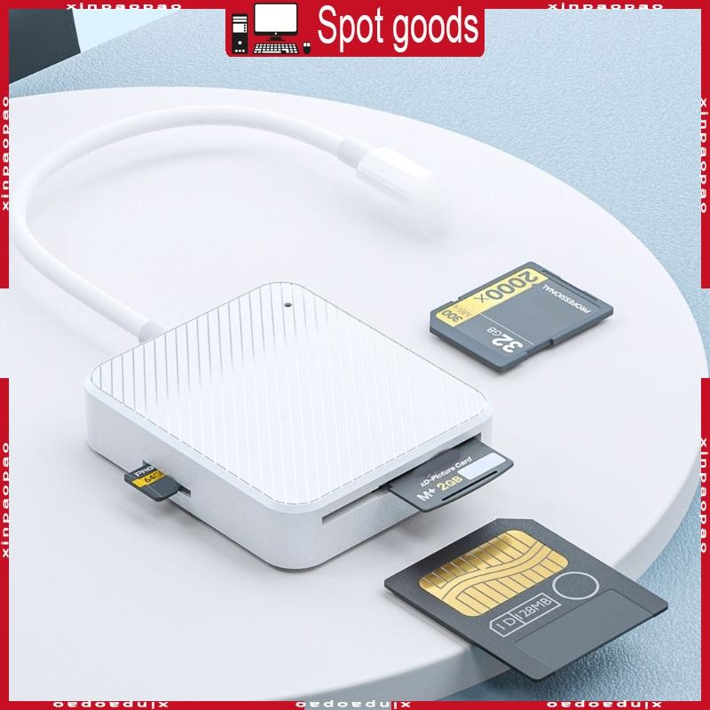 XI USB C USB Type C CF SD Card Reader SM SDXD M2for Notebook Phones ...