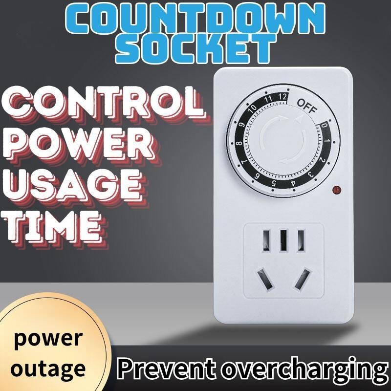 1Pc 12 Hour Timing socket, electric vehicle charging timer, automatic ...