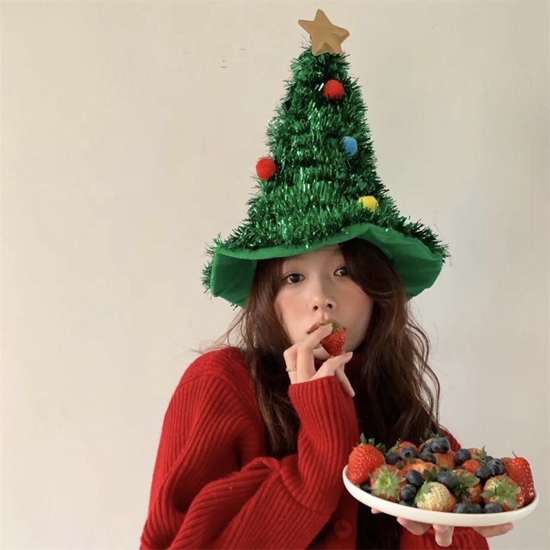 ≈ Christmas Hat Gift ≈ Christmas Tree Hat Decoration Christmas Hat ...