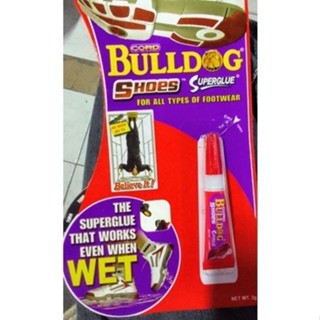 SHOE GLUE CORD BULLDOG SUPER GLUE FOR ALL TYPES OF FOOTWEAR WORKS EVEN ...