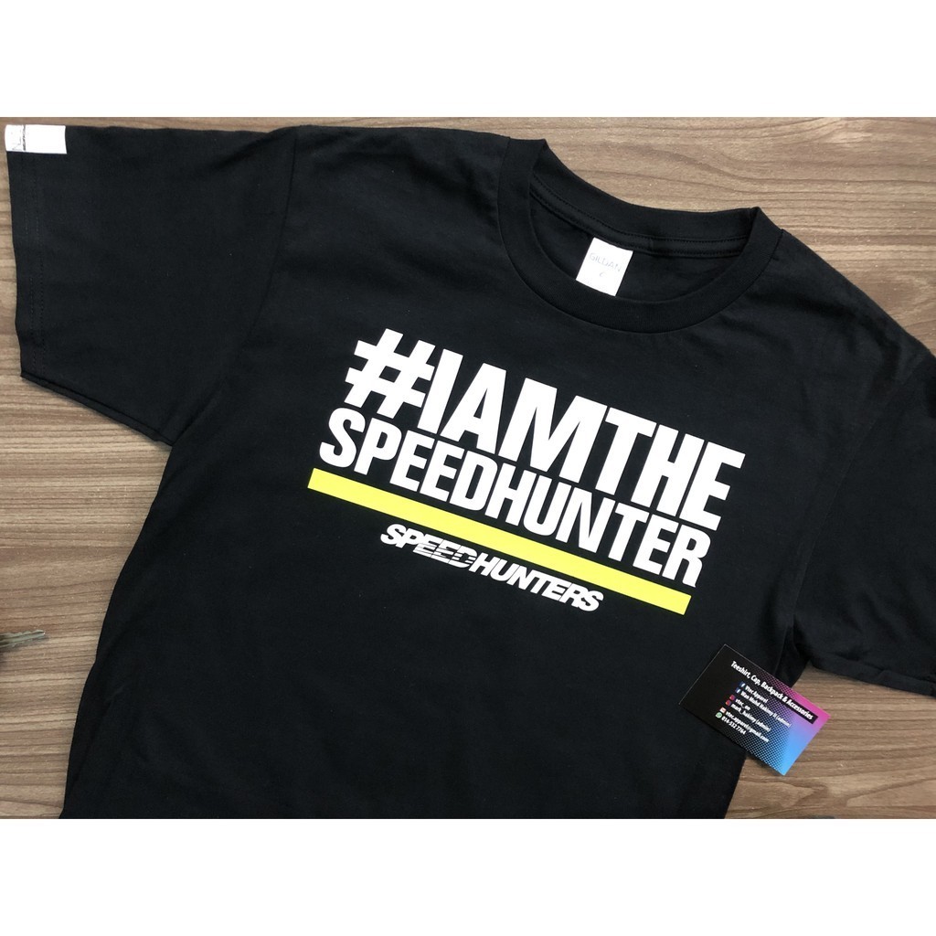 Speedhunters I Am the Speed *d1 (black Tshirt) | Shopee Philippines