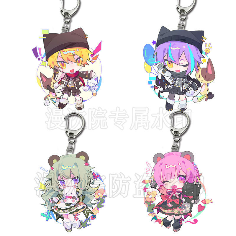 PJSK Keychain Kusanagi Nene Acrylic Key Chain Man Kamishiro Rui Key ...