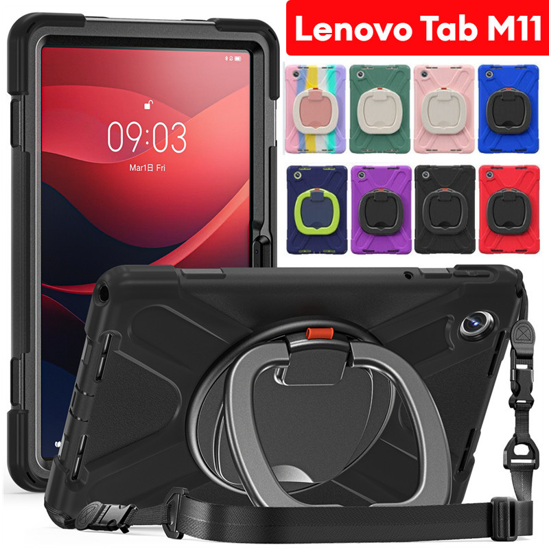Custodia In Pelle PU Per Lenovo Tab M11 2024 (11") - Cover Sottile Con Supporto, Funzione Auto Sveglia/Sonno, Rosa Oro