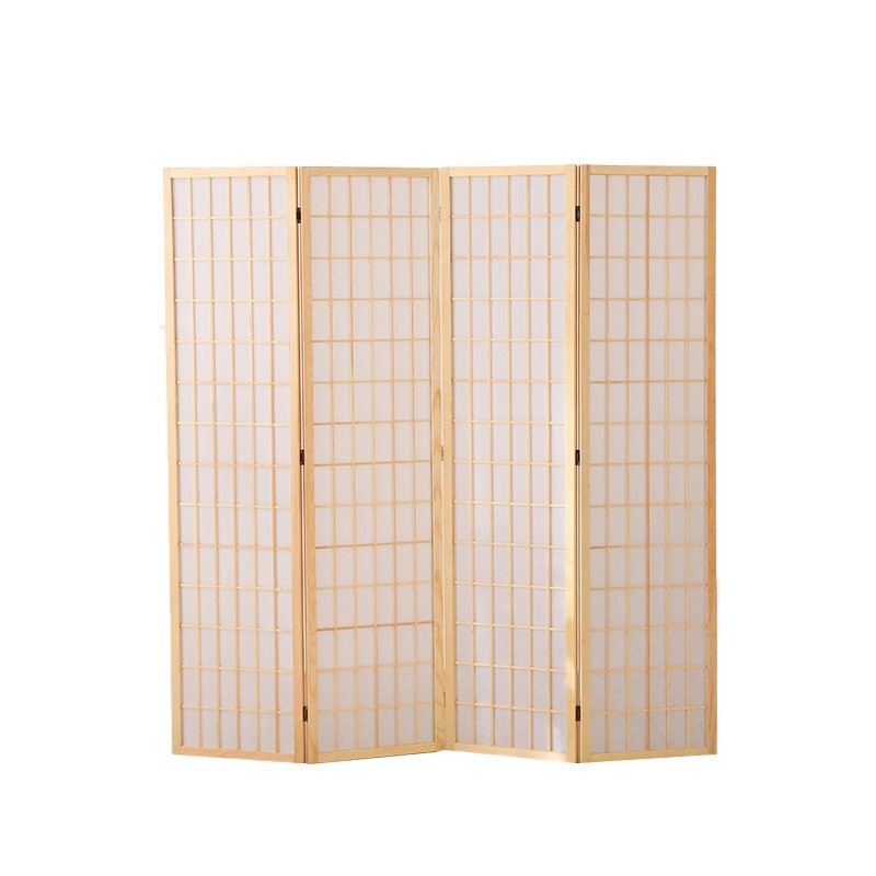 Japanese Style Screen Partition Wall Living Room Folding Mobile Bedroom ...