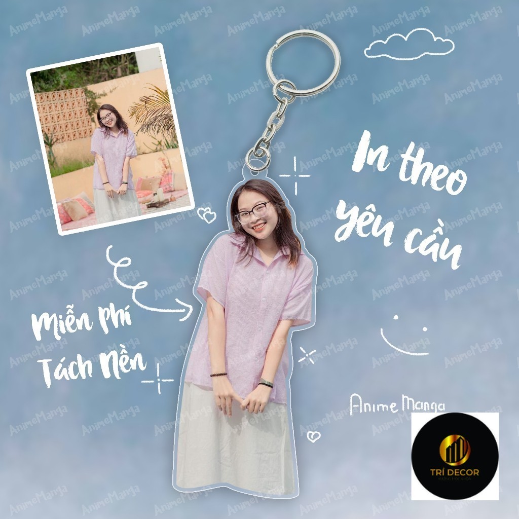 [ Super Cheap ] Keychains, standees, phone hangers cut out and printed ...