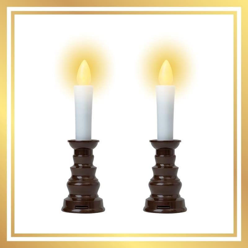 Fukushodo LED candles for Buddhist altars. Made in Japan, battery ...