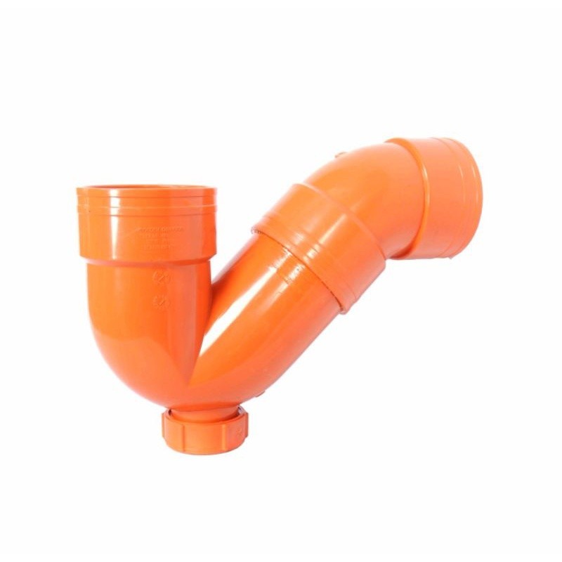 sakura PVC Orange Fittings Sanitary Fitting P-Trap 2