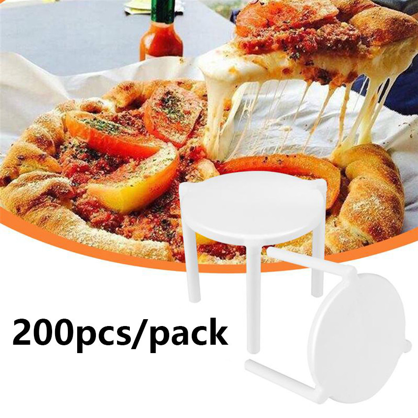 200pcs Pizza Tripod Stand Saver Pizza Support Rack Pizza Protector ...