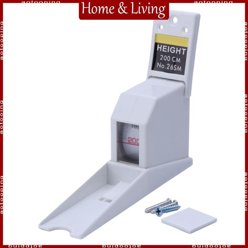 AOTO Stadiometer Wall Mounted Height Meter Growth Ruler with Wall Plate ...