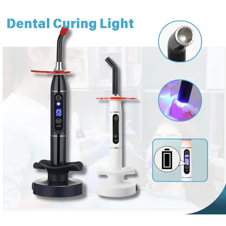 【Local Delivery】Wireless Cordless LED Dental Curing Light, 5W, Resin ...