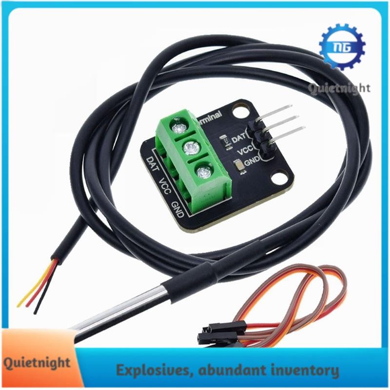 [quietnight.ph] DS18B20 Temperature Sensor Module Kit Waterproof 100CM ...