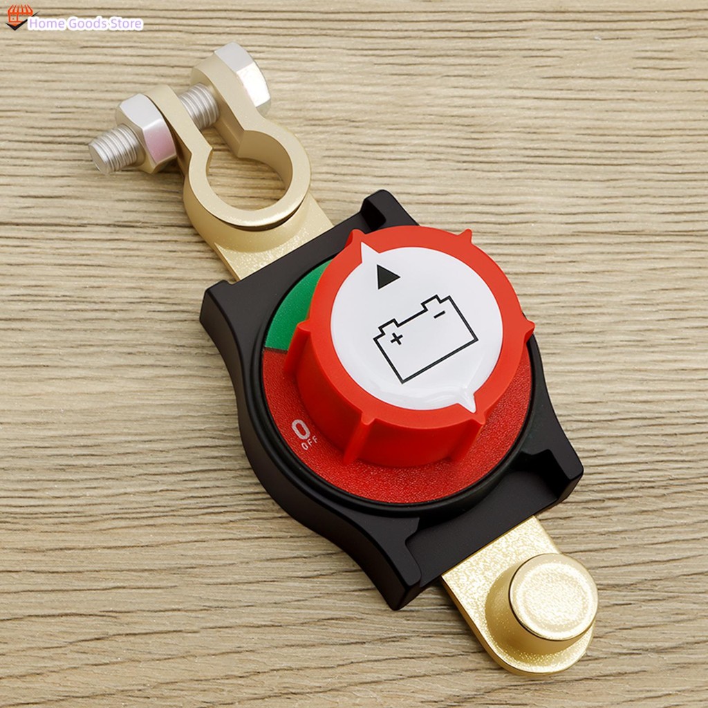 Battery Cut Shut Off Kill Switch High Efficient Top Post Disconnect ...