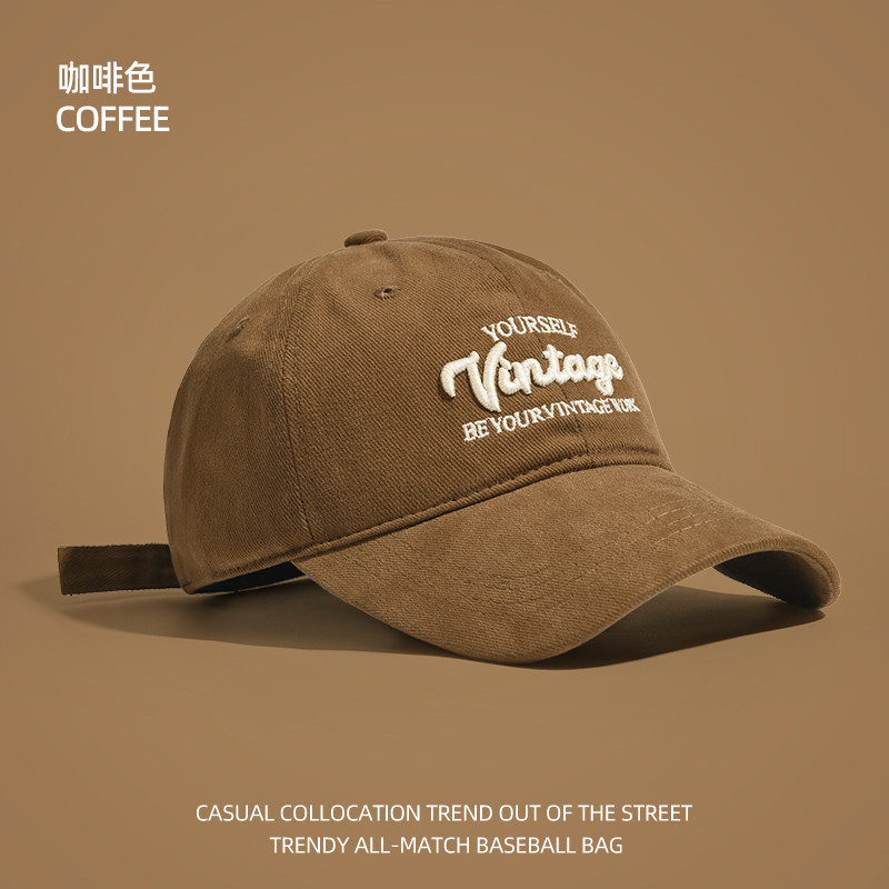 High quality Korean style trendy letter embroidered baseball cap street ...