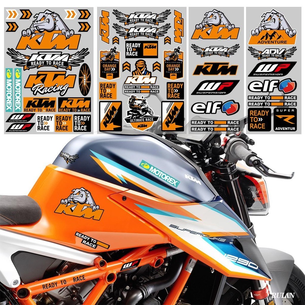 KTM Motorcycle Stickers for KTM 790 1090 250 200 DUKE RC390 RC200 125 ...