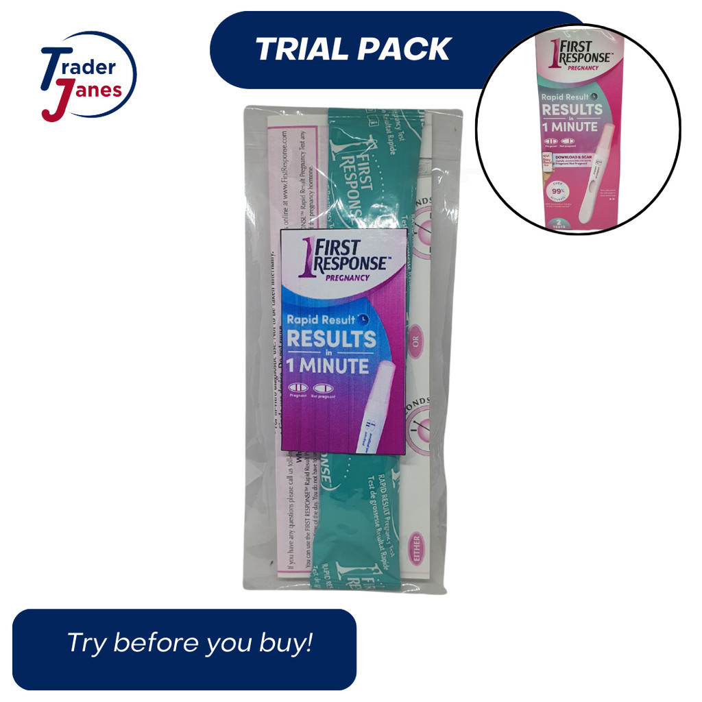 Trial Pack First Response Rapid Result in 1 Minute (1 Test) Shopee