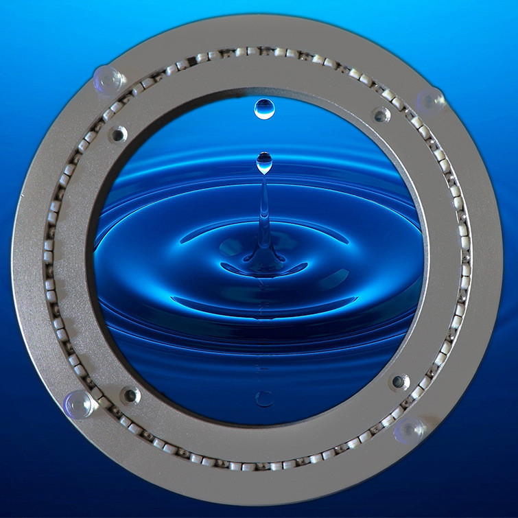 53cm Silent Dining Table Turntable Rotating Core Display Stand Base ...