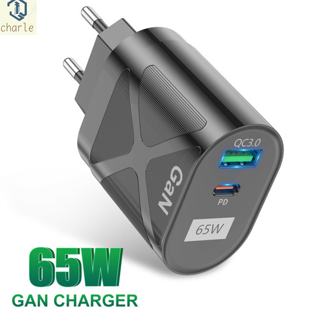 Limited-time offer!! 65w Gallium Nitride Charger Adapter Pd Qc3.0 Fast ...