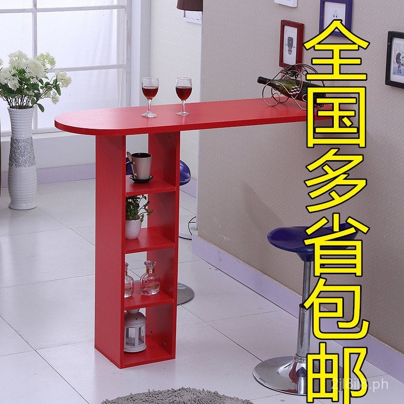 Home Bar Table Fashion Rack Wine Cabinet Bar Counter Minimalist Modern ...