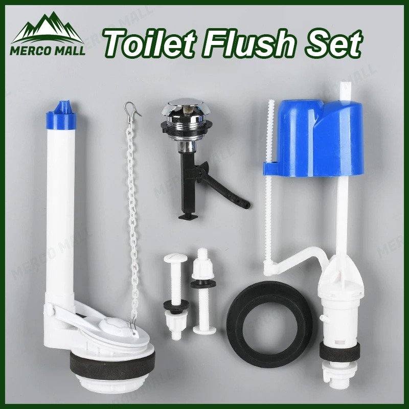1 SET CISTERN FITTINGS WATER TANK FITTINGS FOR TOILET FLUSH 1Set Toilet ...