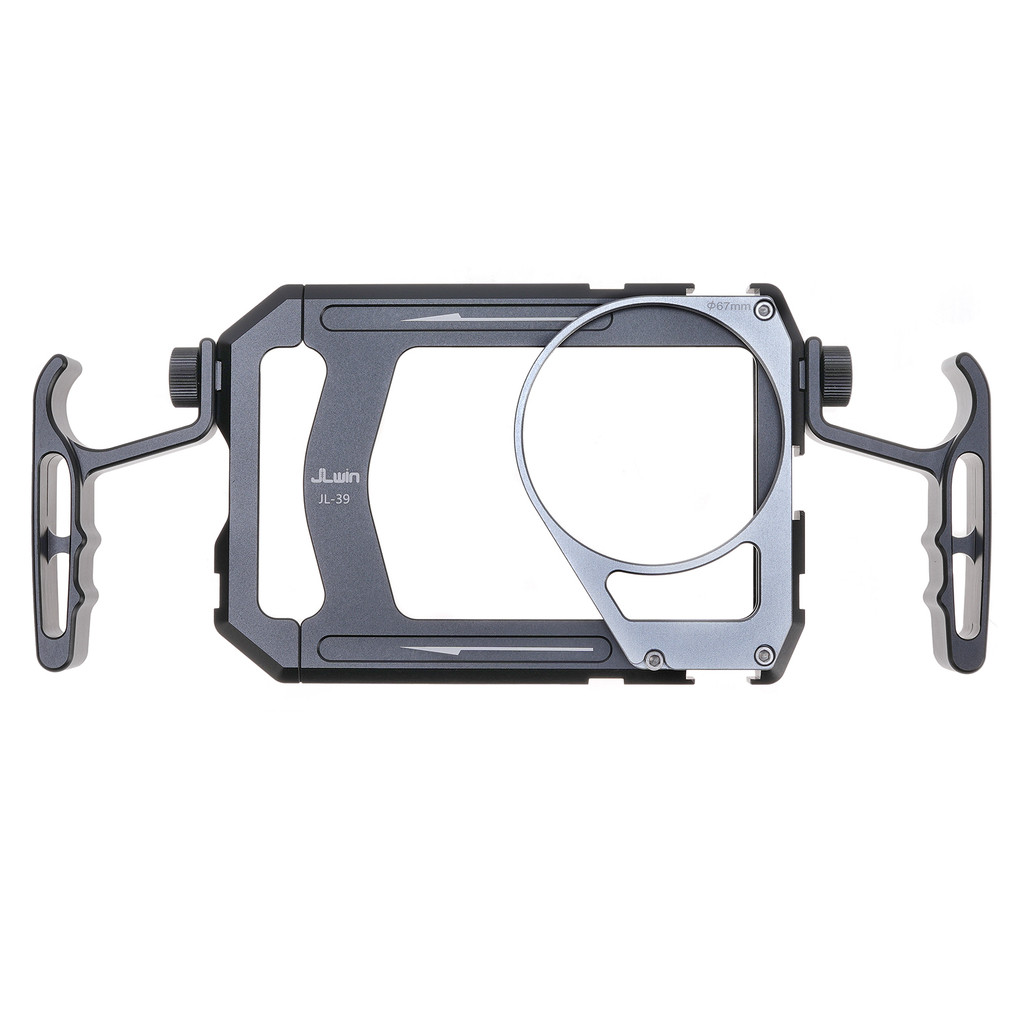 Universal Phone Rig Cage Dual Handle Stable Horizontal Vertical ...