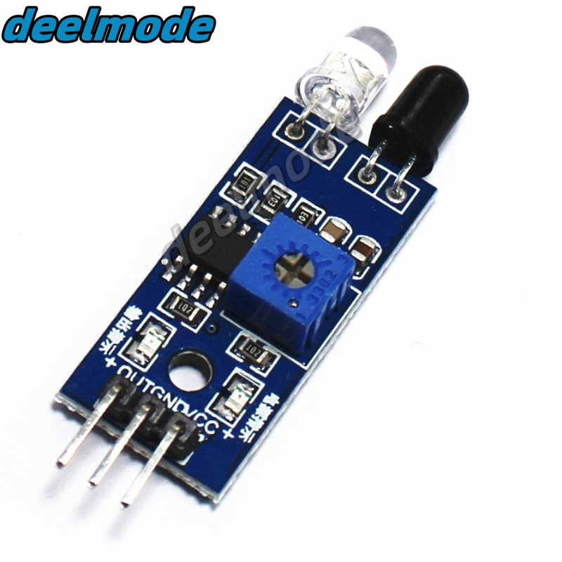 3PIN IR Infrared Obstacle Avoidance Sensor Module For Arduino Diy Kit ...