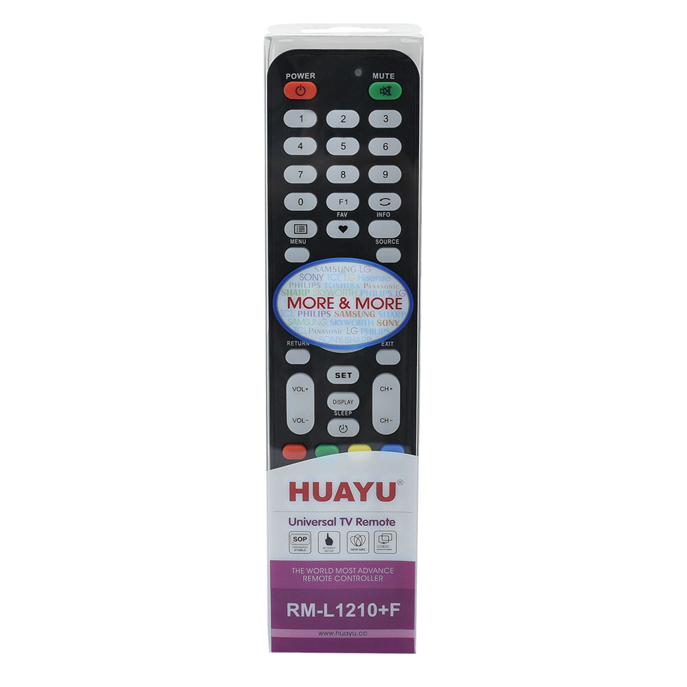 GG+Huayu Universal LCD/LED TV Remote Control compatible Pensonic ...