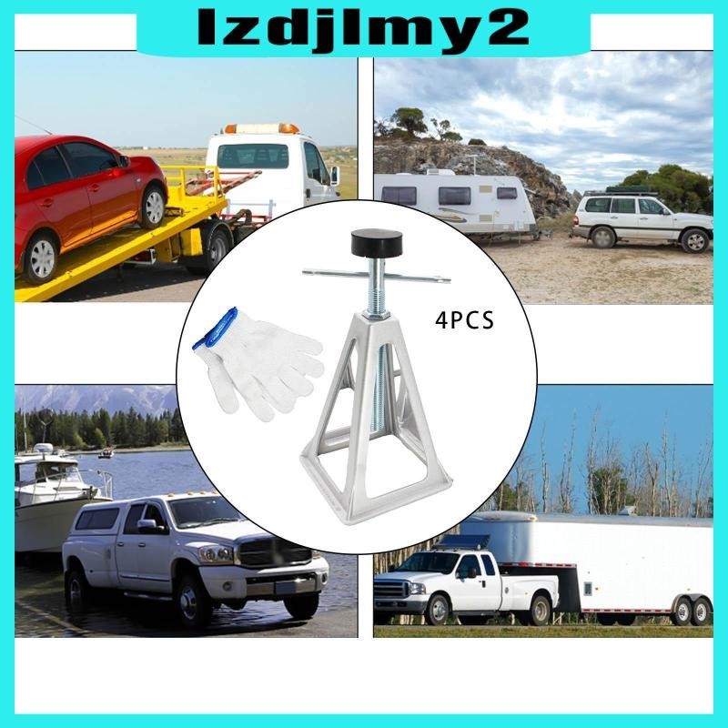 [Lzdjlmy2] RV Stabilizer Jacks Aluminum Stabilizer Jacks Adjustable