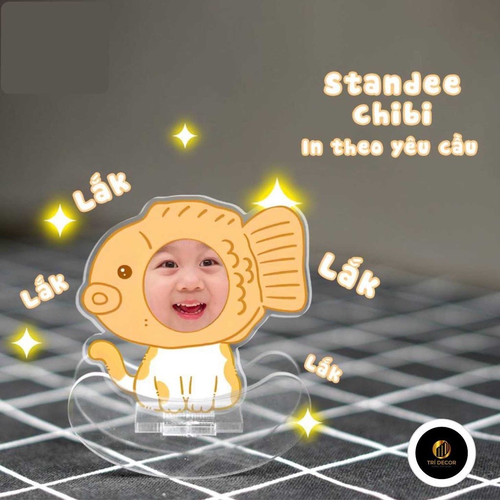 Lovely chibi swaying standee model printed on demand | Shopee Philippines