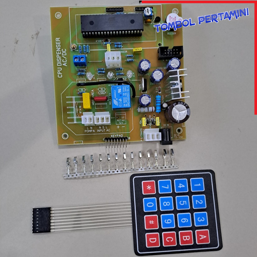 Cpu POM MINI DIGITAL AC/DC Minimalist+KEYPAD 4X4 MEMBRANE Standard