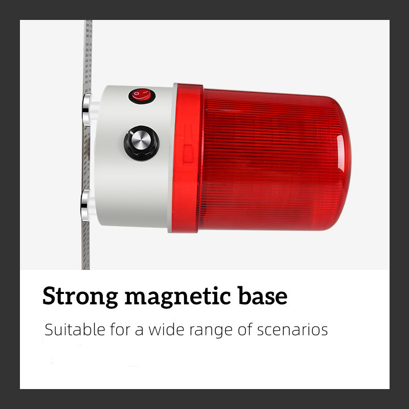 ♀﹍Volume adjustable LTE-6102J audible and visual warning light LED ...