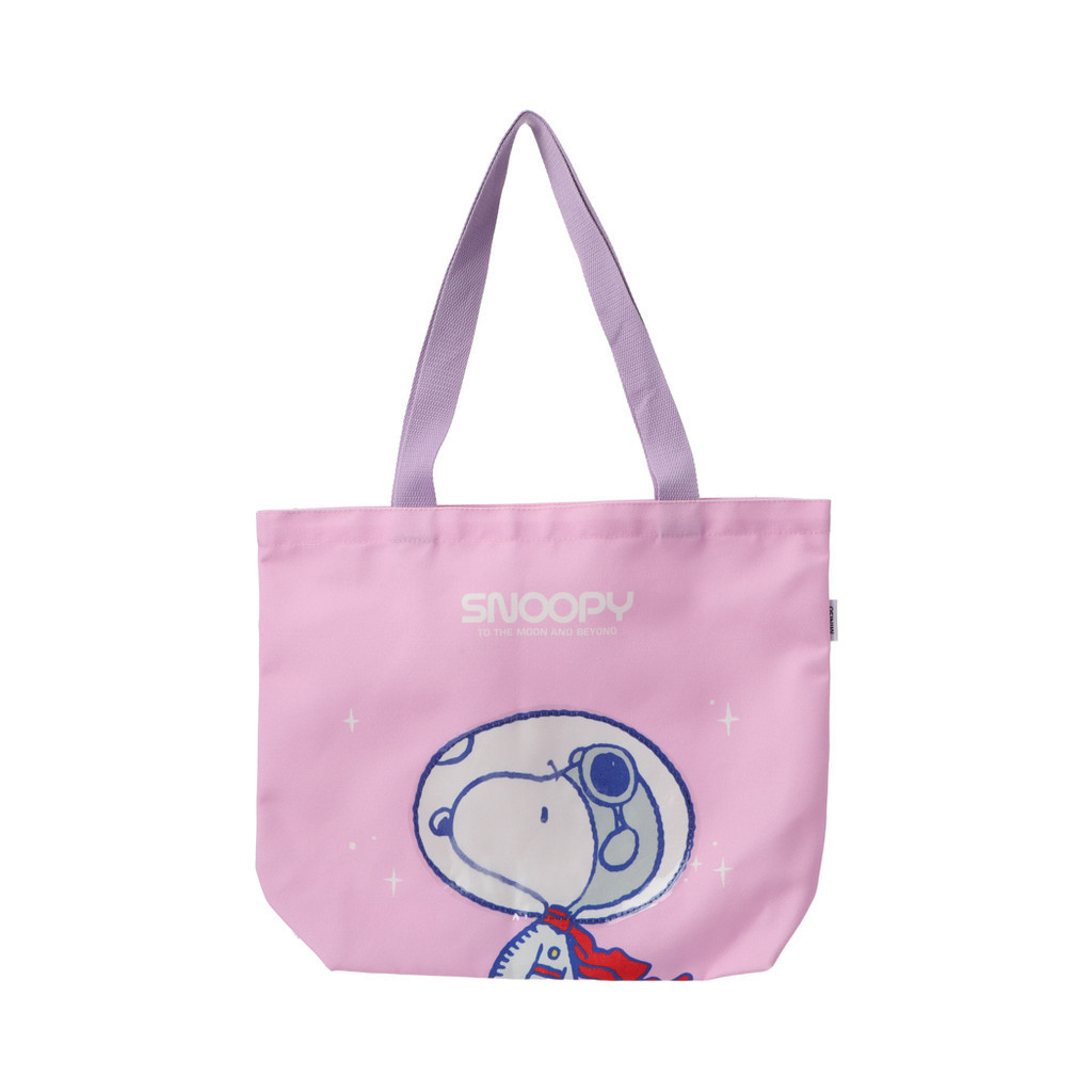 MINISO Snoopy the Little Space Explorer Collection Shopping Bag (Pink ...