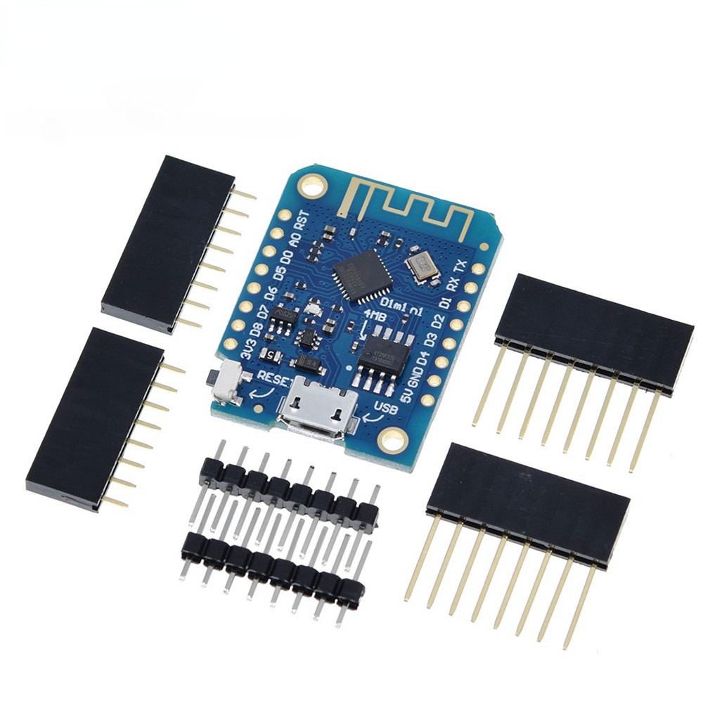 Wemos D1 Mini V3.0.0 ESP8266 CH340 – Scheda Di Sviluppo WiFi Per NodeMCU