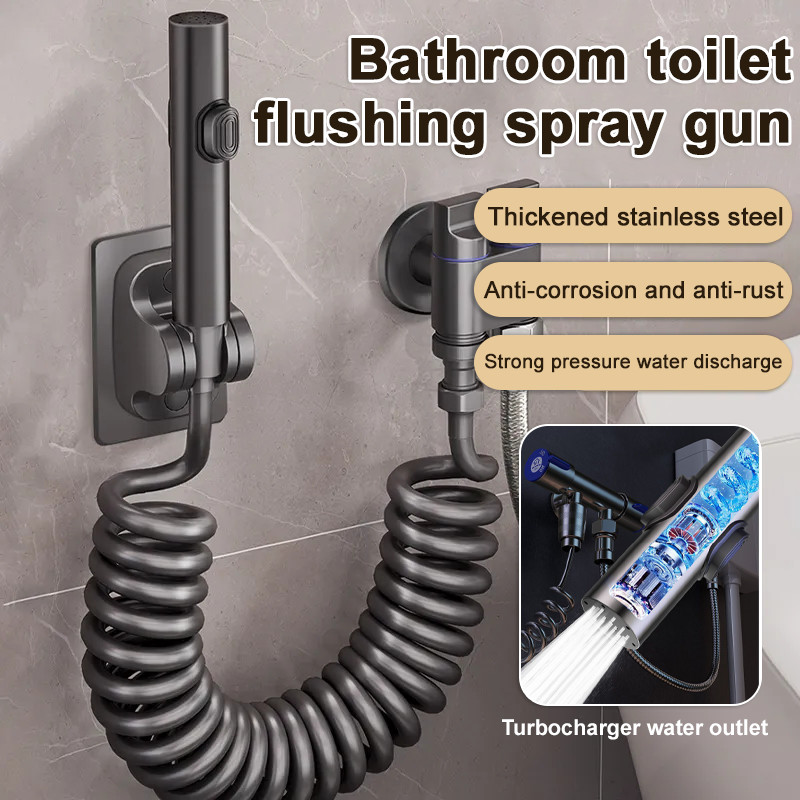 Household toilet spray gun one in two out | Shopee Philippines