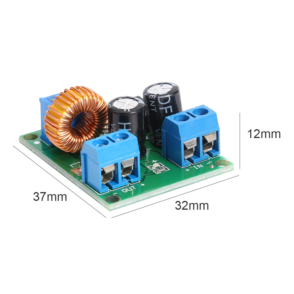 DC-DC Adjustable Step Up Module 3 5 12V to 19 24 30 36V Boost Converter ...