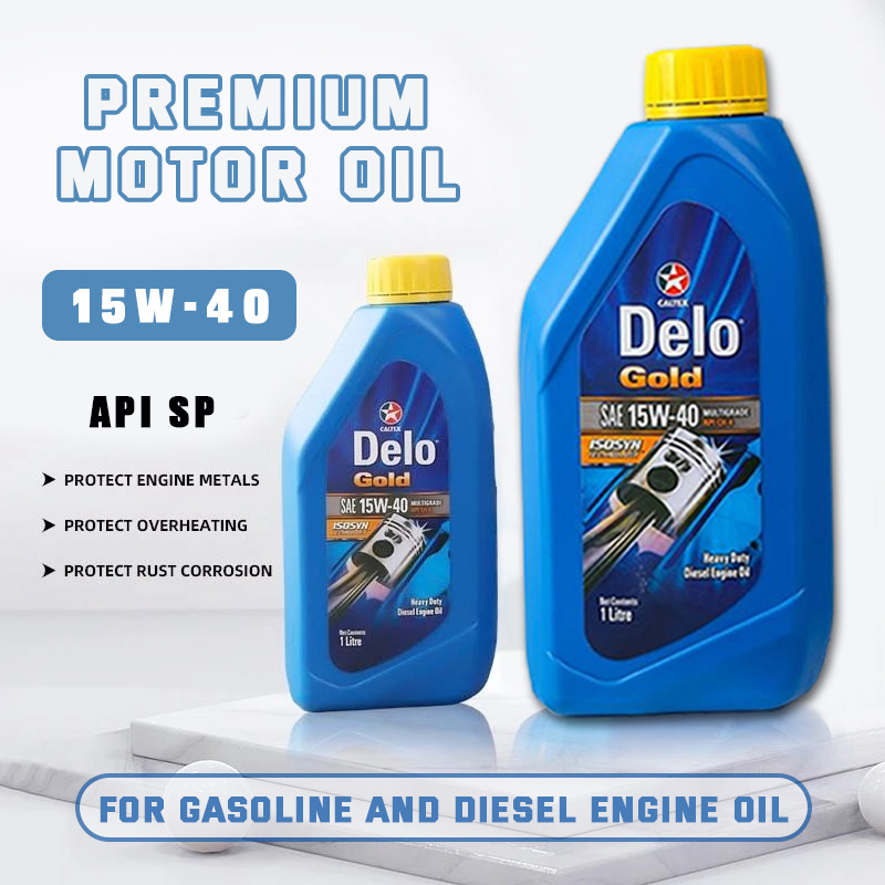 Caltex Delo Gold 15W-40 Heavy Duty Engine Oil for Diesel Applications ...