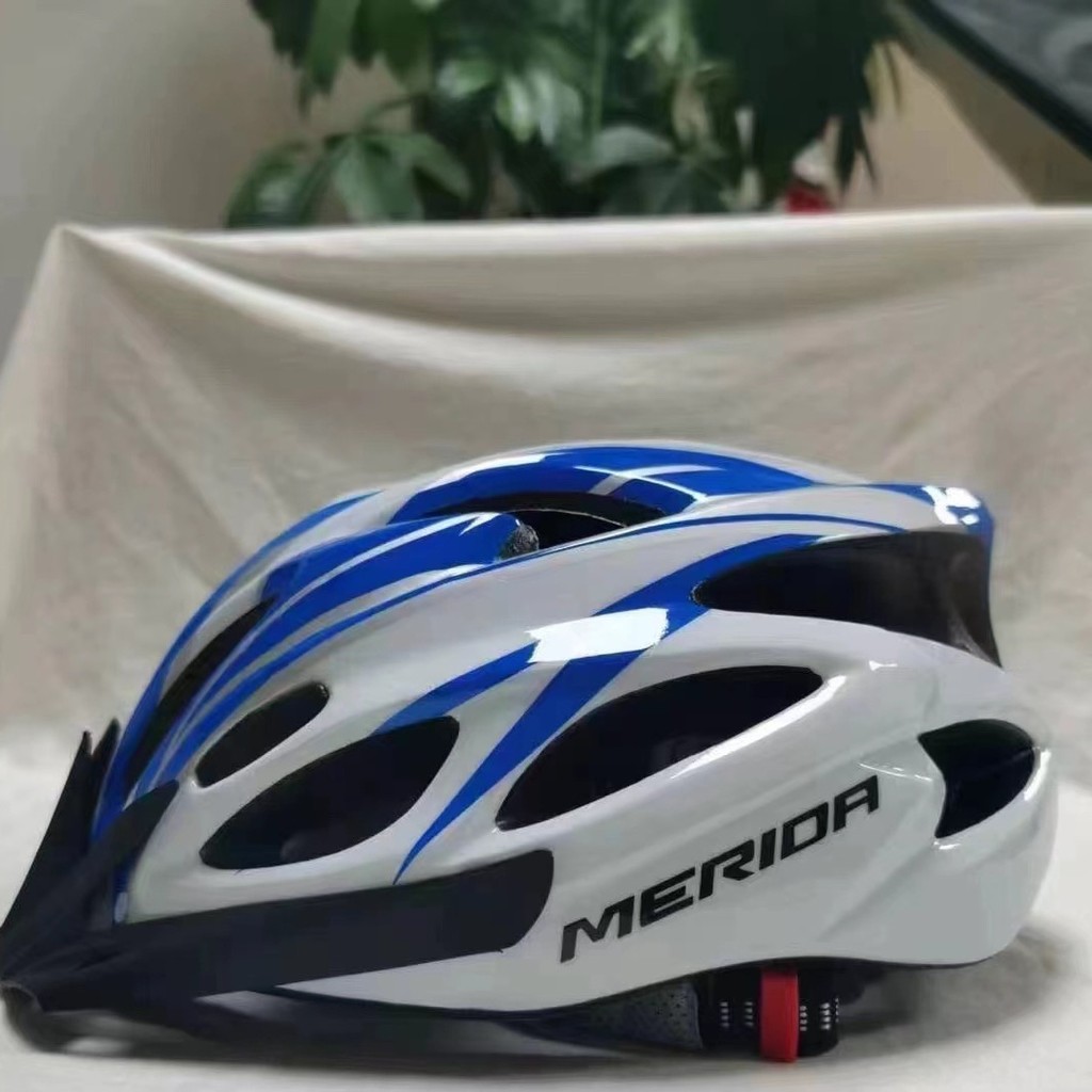 Merida Road Bike Mountain Cycling Helmet Unisex Integrated Safety ...