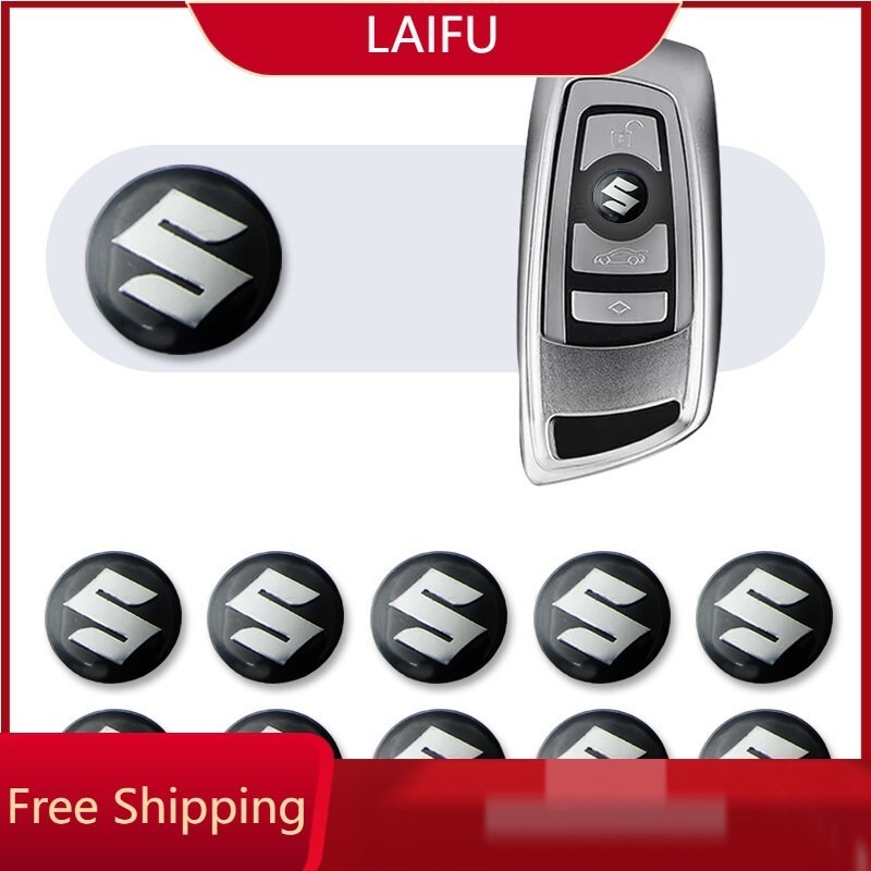 10 Pcs 14mm Remote Control Key Emblem Logo Sticker for Suzuki Jimny ...