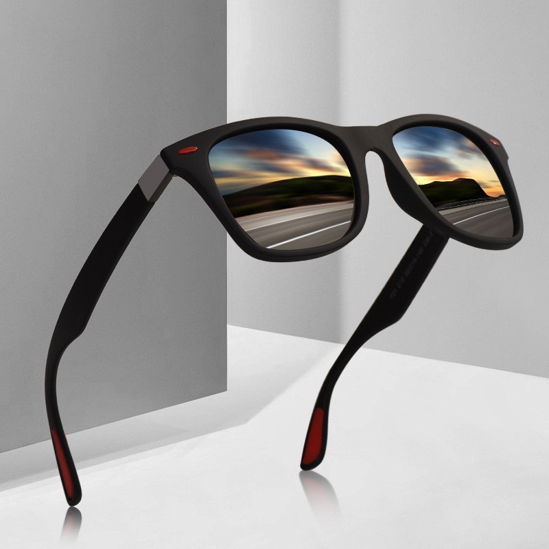 Personal Driving Shading Sun Glasses for Men Women Square Polarized ...