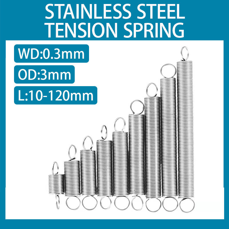 5pcs tension spring open/closed tension spring tension spring wire ...