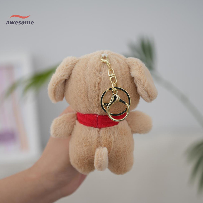 Awhrme Cute Korean Maltese Dog Plush Toy Soft Stuffed Animal Doll