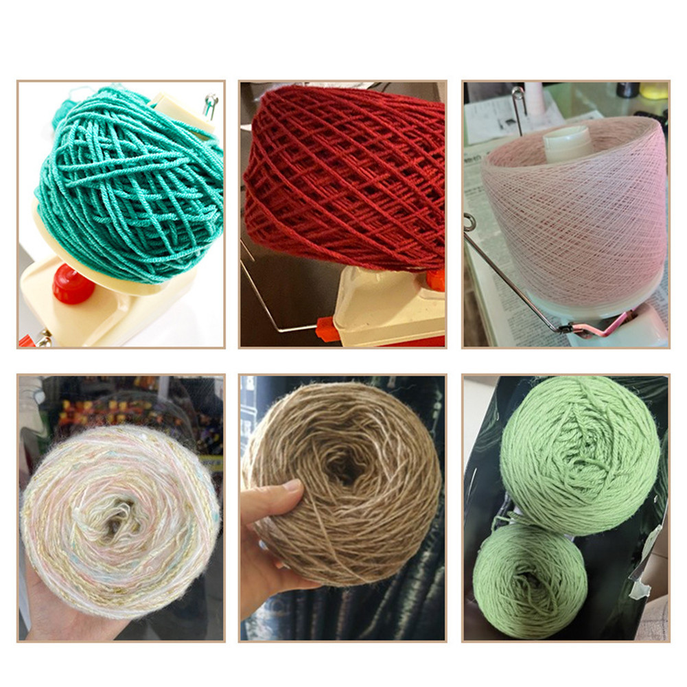 Yarn Winder Handheld Wool Winding Machine Rotating Wool Yarn Ball ...