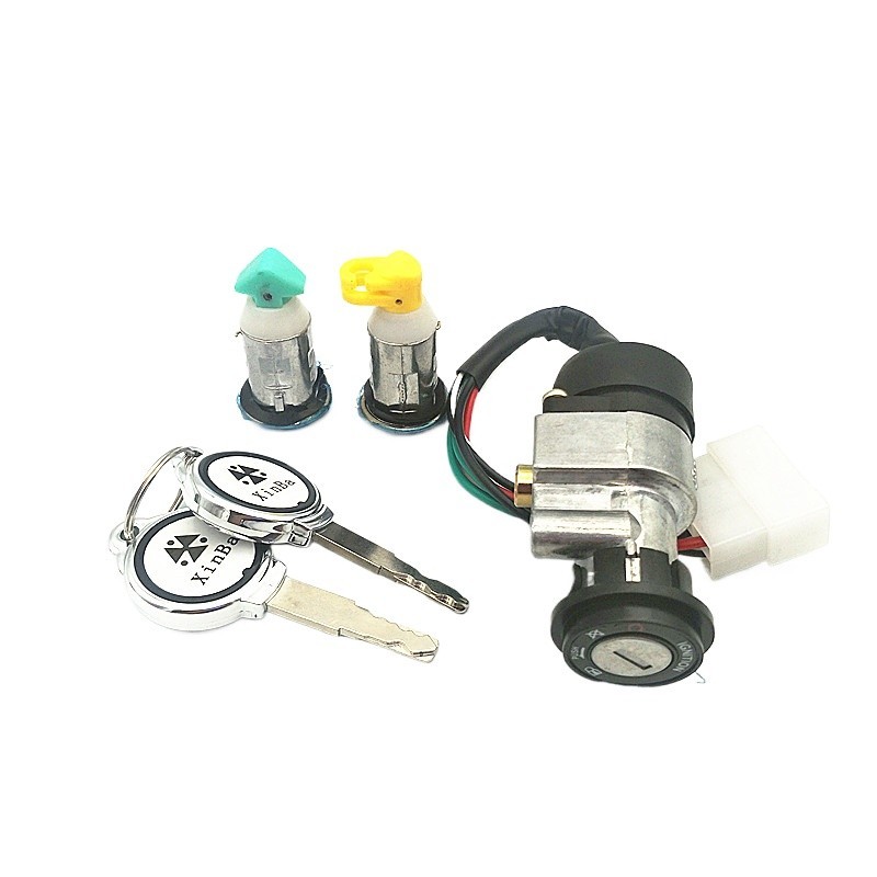 Electric car power lock motorcycle switch lock sand five sheep princess ...